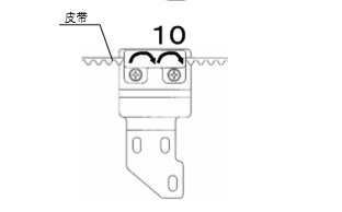 双开玻璃暗黑吃瓜官网入口皮带安装说明