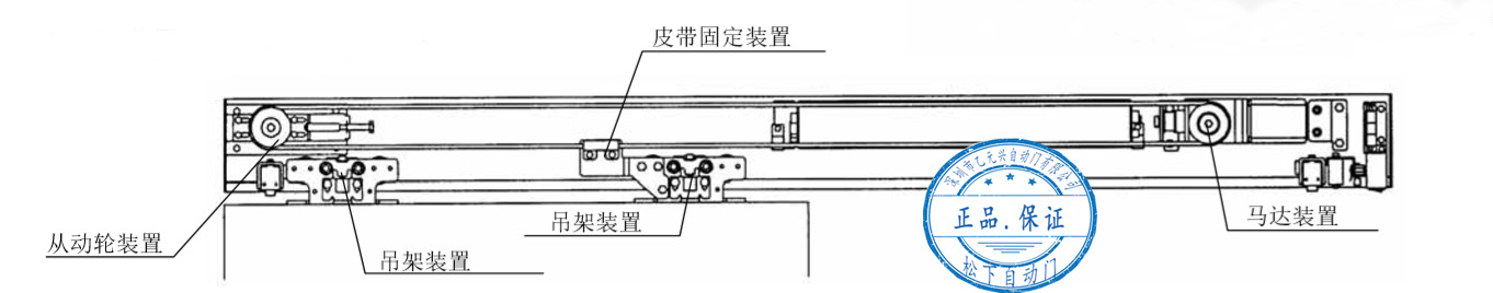 单开暗黑吃瓜官网入口皮带安装结构