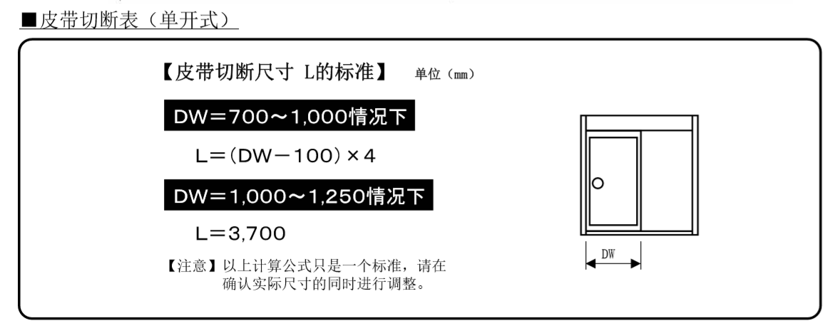 单开暗黑吃瓜官网入口皮带切断表