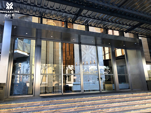 平移感应玻璃暗黑吃瓜官网入口-深圳紫元园大厦案例图片
